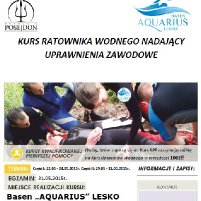 Kurs Ratownika Wodnego! – organizowany przez Fundację Posejdon na basenie Aquarius w Lesku